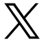 X (Twitter) logo